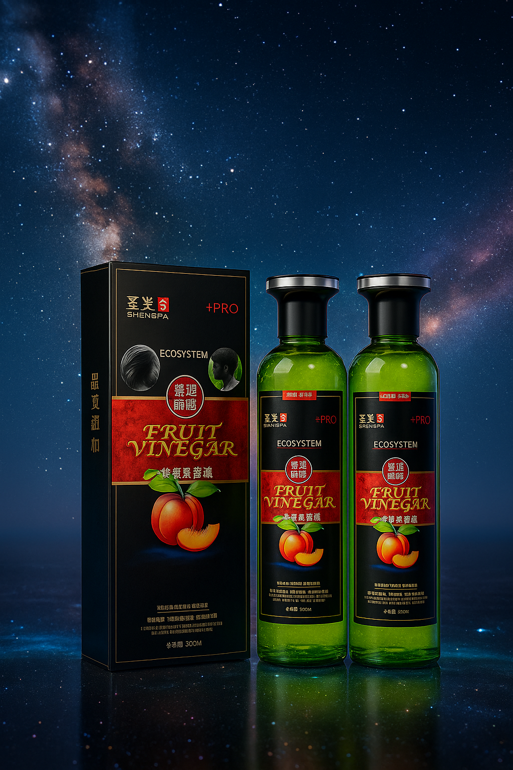 Ecosystem Fruit Vinegar Hair Color Gel Dye – Nourishing, Long-Lasting, Natural Shine