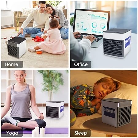 Portable Personal Air Conditioner, Mini Usb 3 In 1 Air Cooler